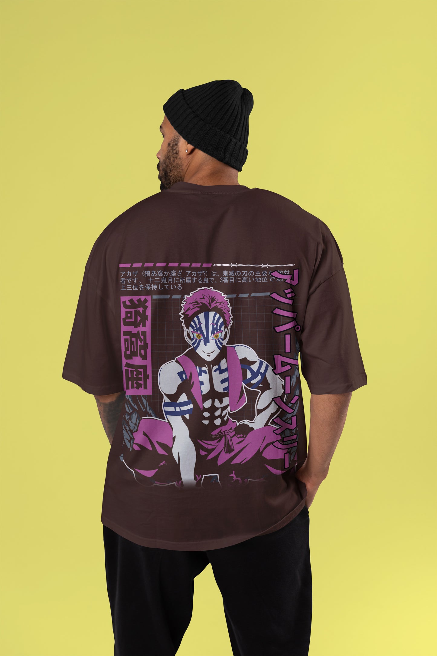 Demon Slayer - Akaza Oversized T-Shirt