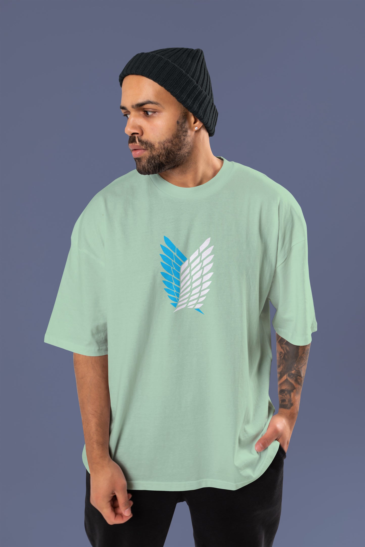 Attack On Titan – SURVEY CORPS OVERSIZED TEE