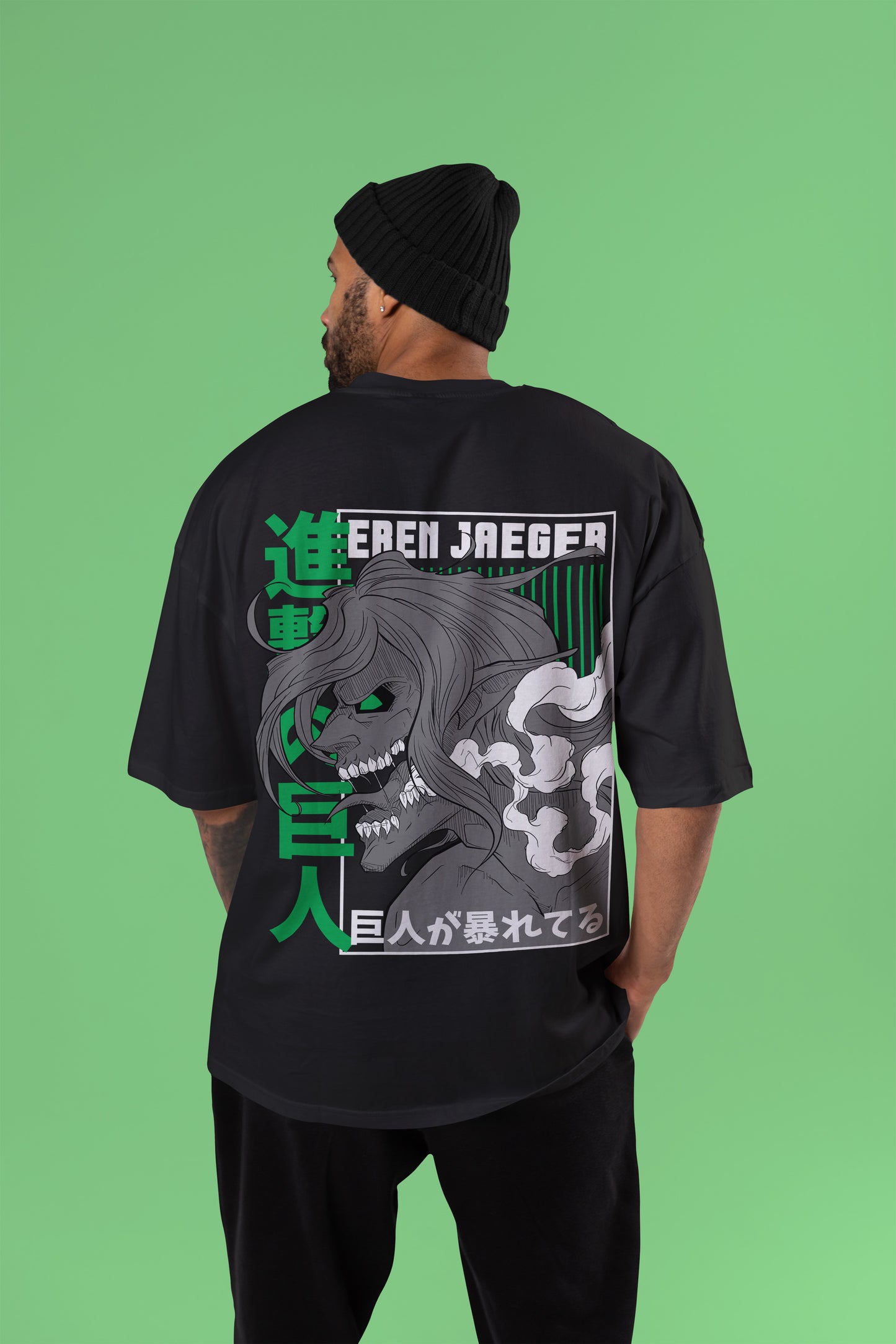 Attack On Titan – EREN JAEGER OVERSIZED TEE