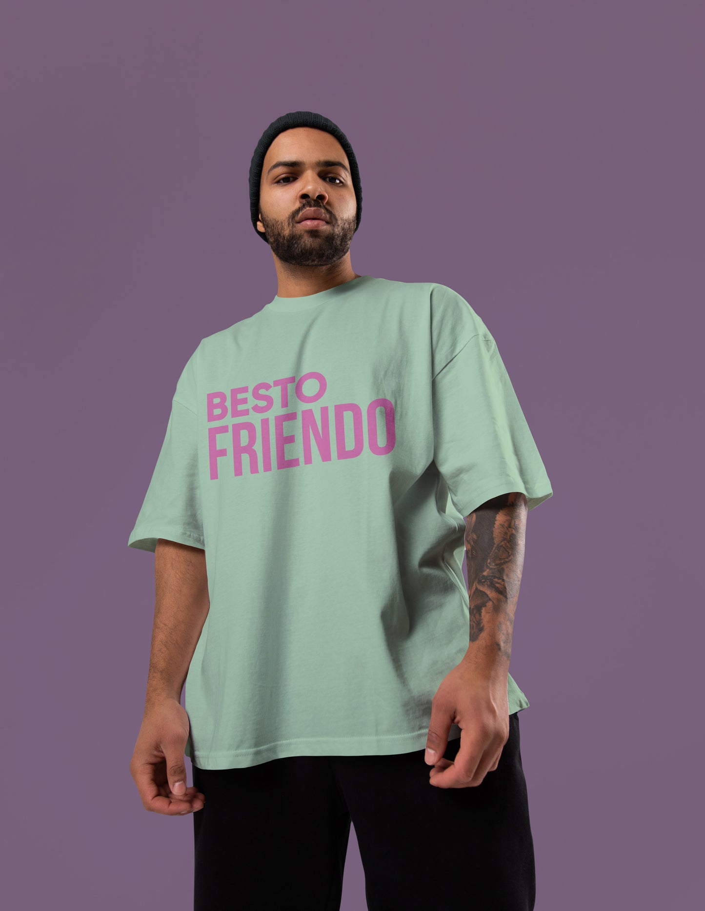 BESTO FRIENDO Oversized Tee | Jujutsu Kaisen Edition