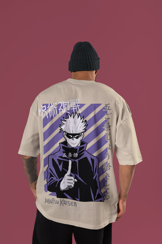 Satoru Gojo Oversized Tee | Jujutsu Kaisen Edition