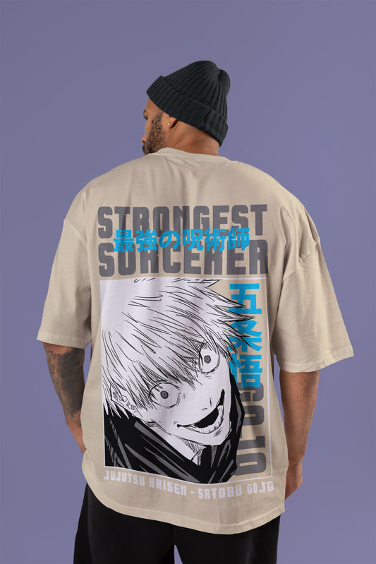 Strongest Sorcerer Oversized Tee | Jujutsu Kaisen Edition