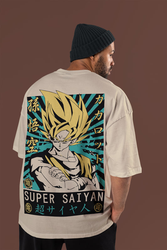 Dragon Ball Z – Goku Oversized Tee