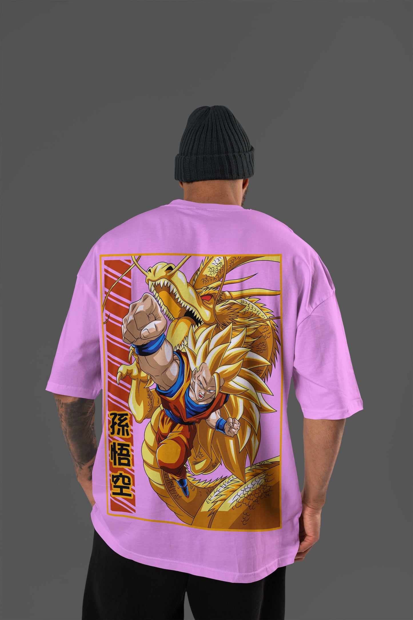 Dragon Ball Z – Saiyan Goku Oversized Tee