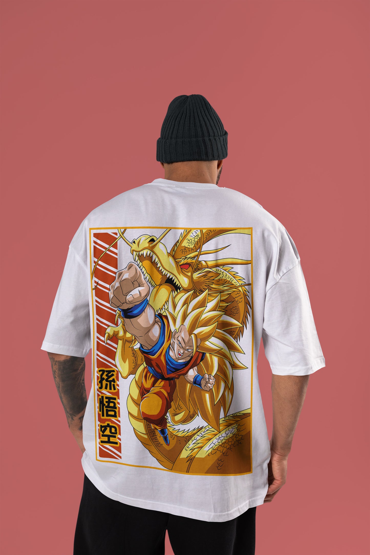 Dragon Ball Z – Saiyan Goku Oversized Tee