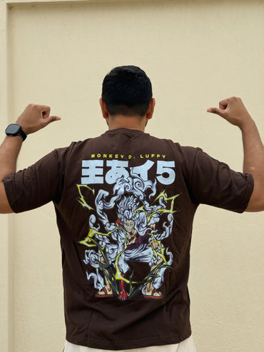 One Piece - Gear 5 Luffy Oversized T-Shirt