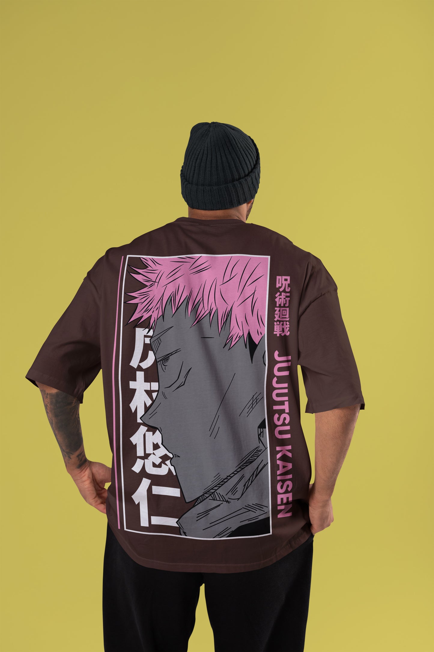 Yuji Itadori Oversized Tee | Jujutsu Kaisen Edition