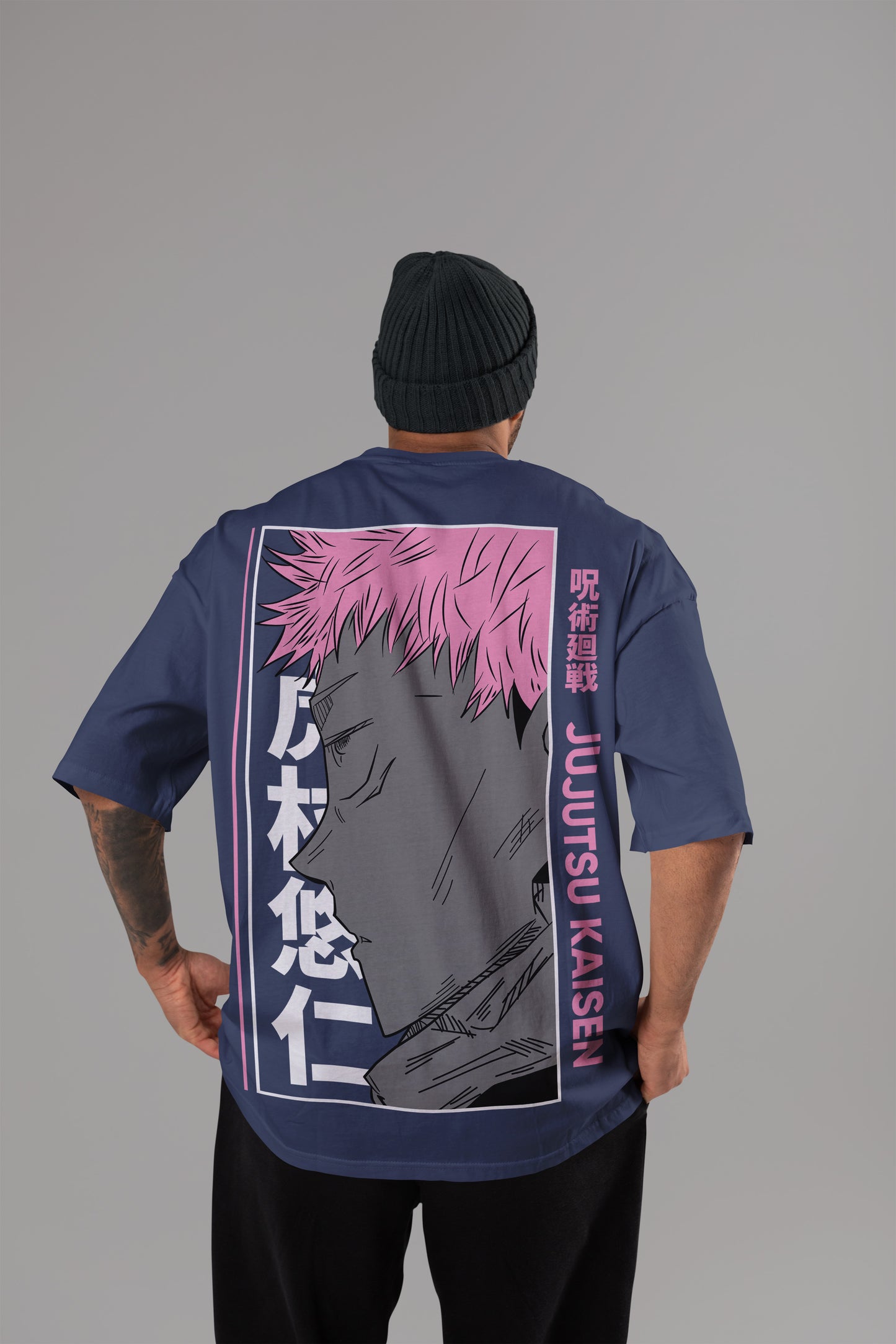 Yuji Itadori Oversized Tee | Jujutsu Kaisen Edition