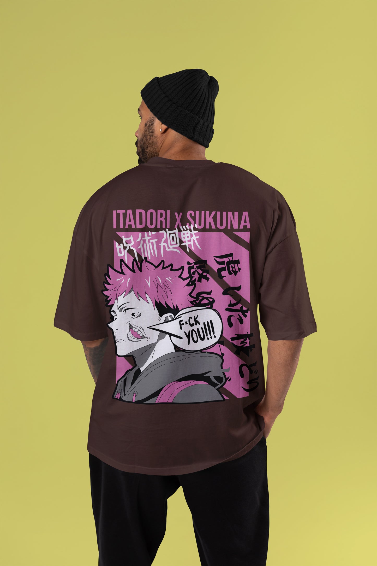 Itadori × Sukuna Oversized Tee | Jujutsu Kaisen Edition