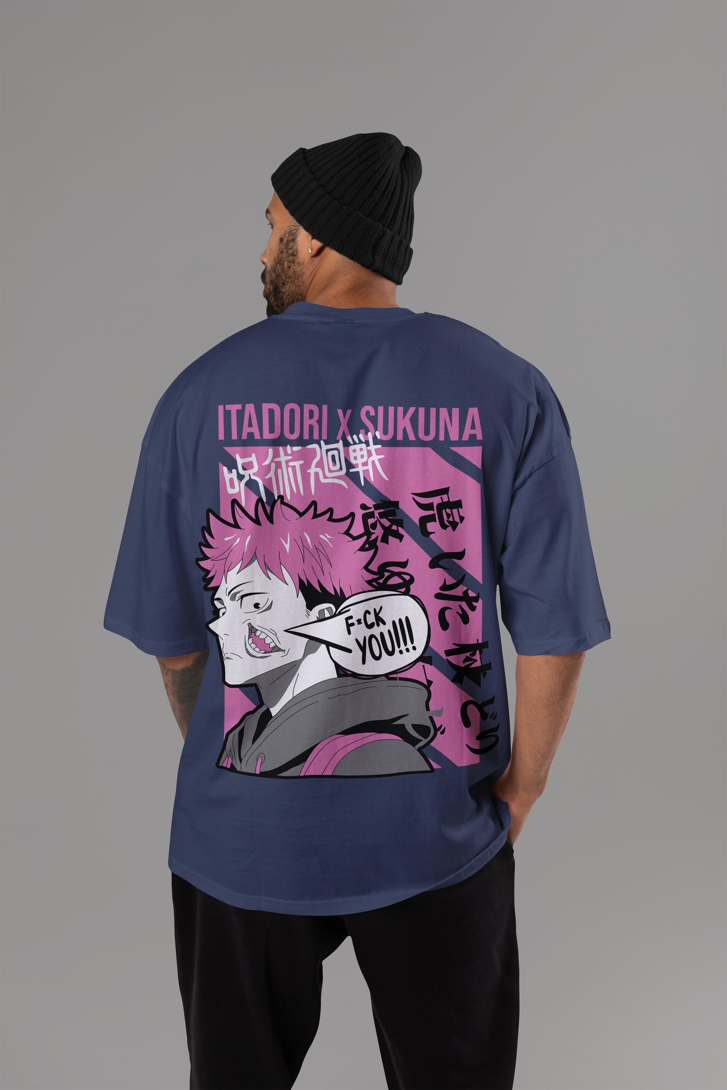 Itadori × Sukuna Oversized Tee | Jujutsu Kaisen Edition
