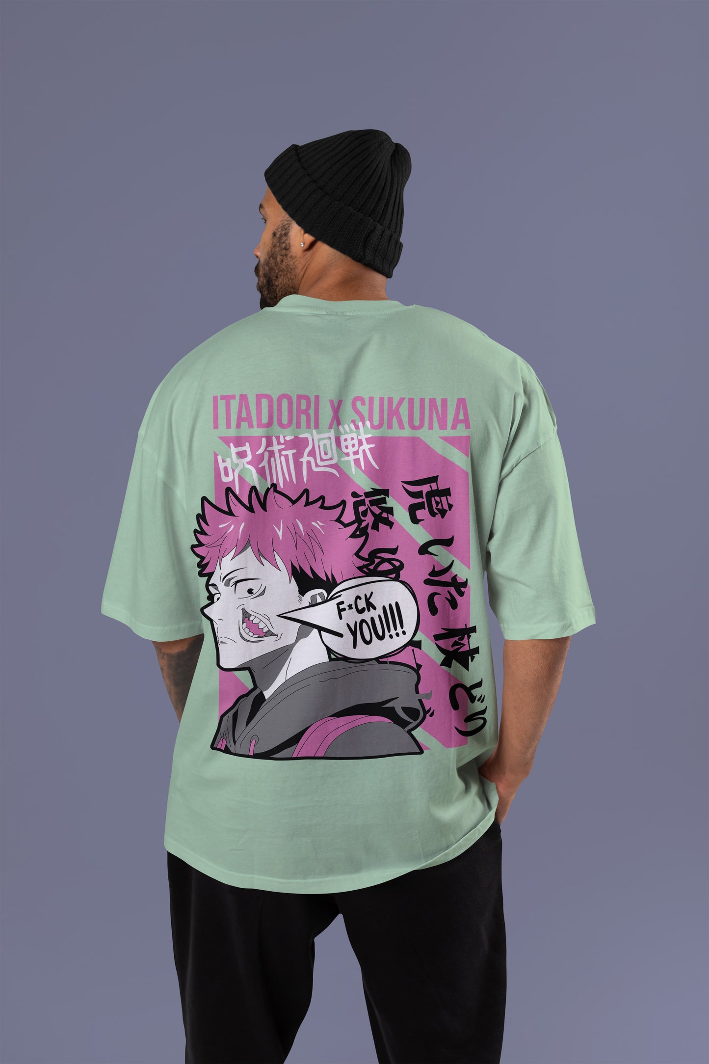 Itadori × Sukuna Oversized Tee | Jujutsu Kaisen Edition