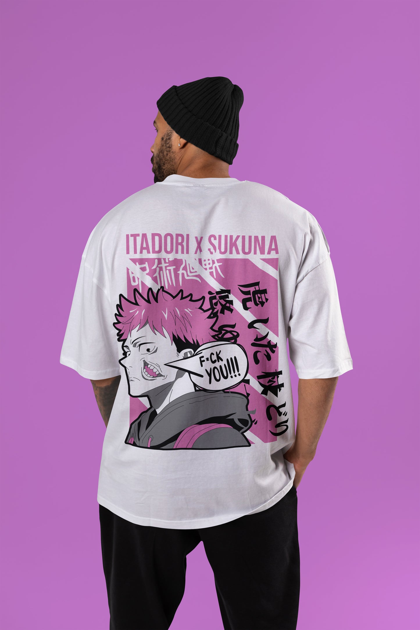 Itadori × Sukuna Oversized Tee | Jujutsu Kaisen Edition