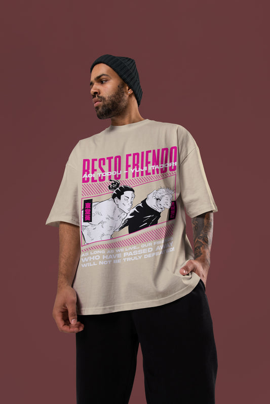 Itadori × Todo Oversized Tee | Jujutsu Kaisen Edition