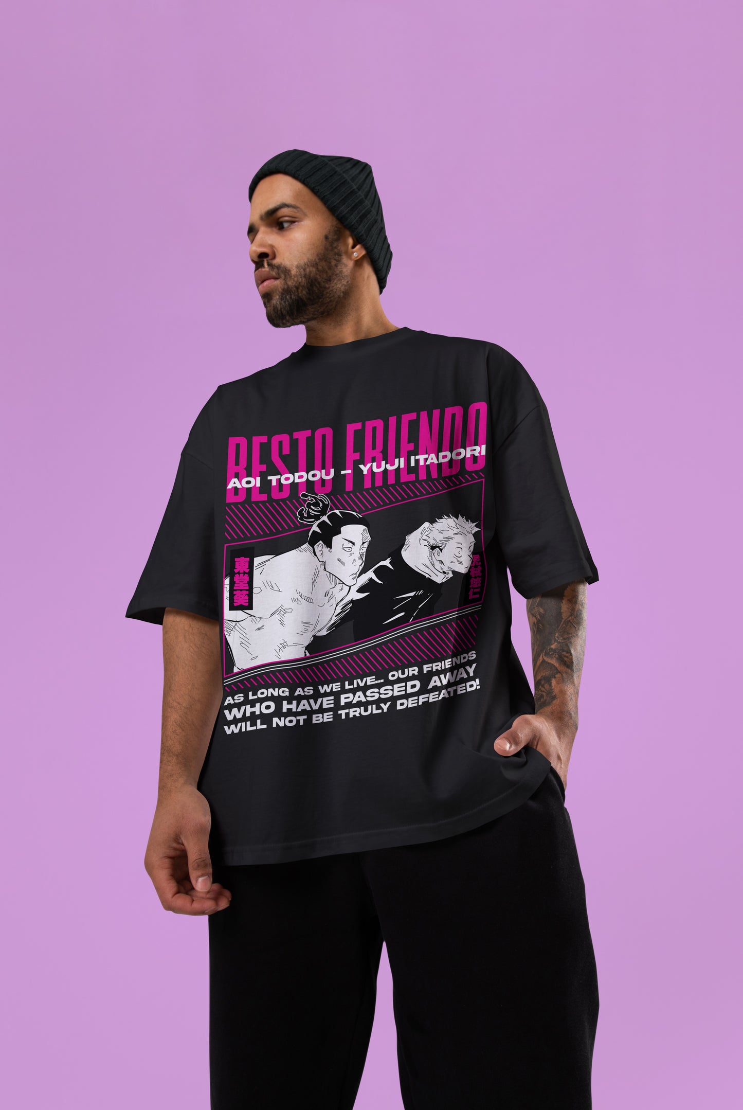 Itadori × Todo Oversized Tee | Jujutsu Kaisen Edition