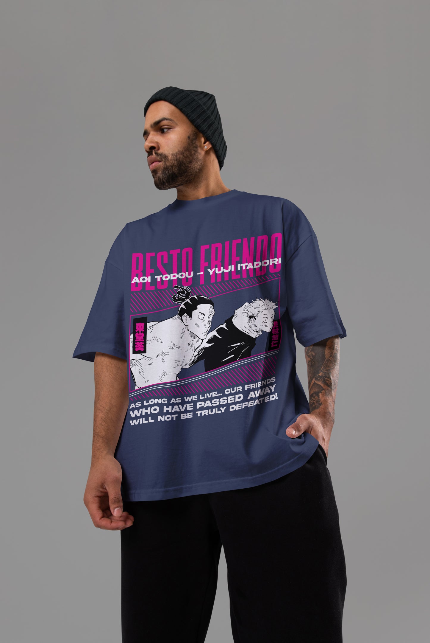 Itadori × Todo Oversized Tee | Jujutsu Kaisen Edition