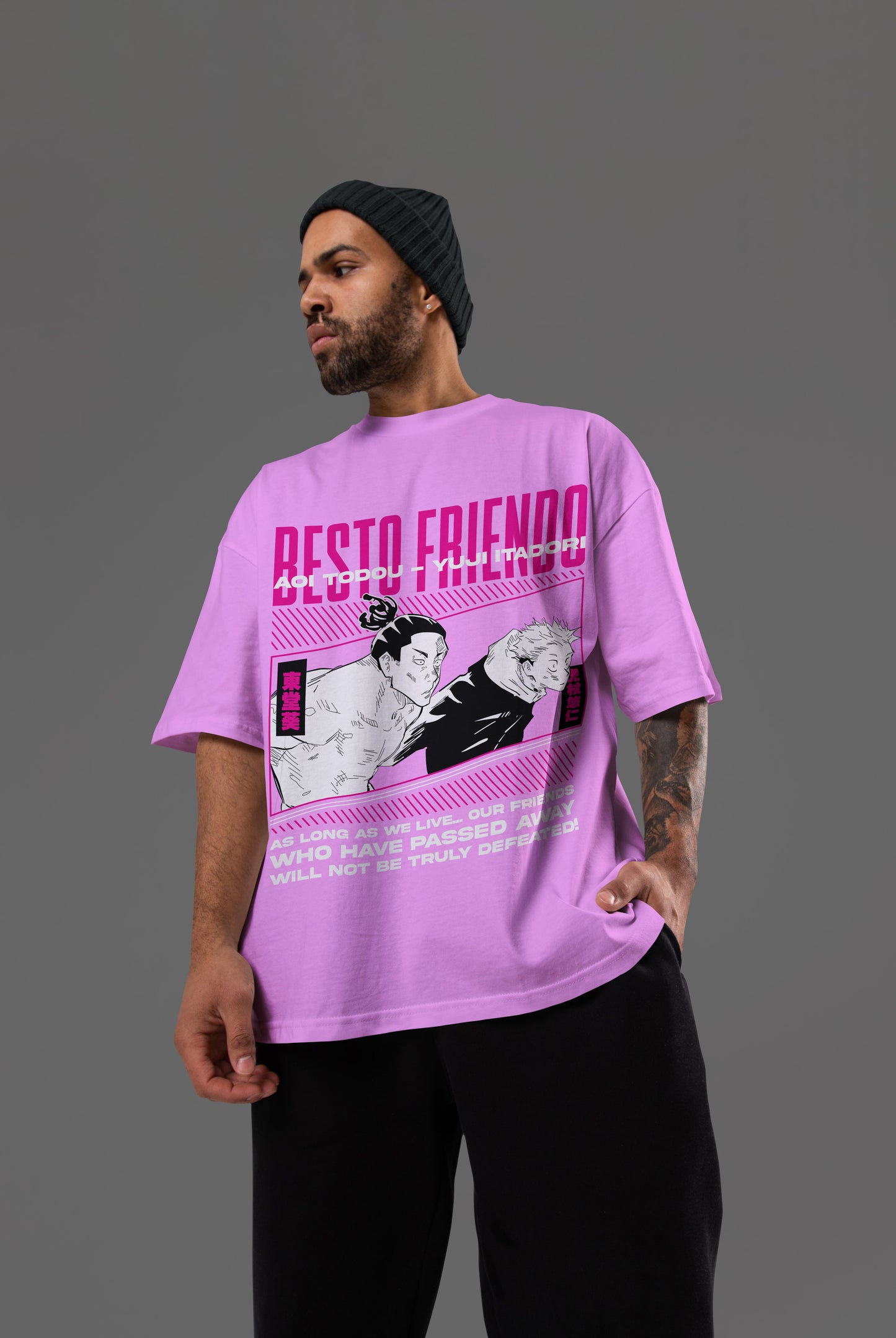 Itadori × Todo Oversized Tee | Jujutsu Kaisen Edition