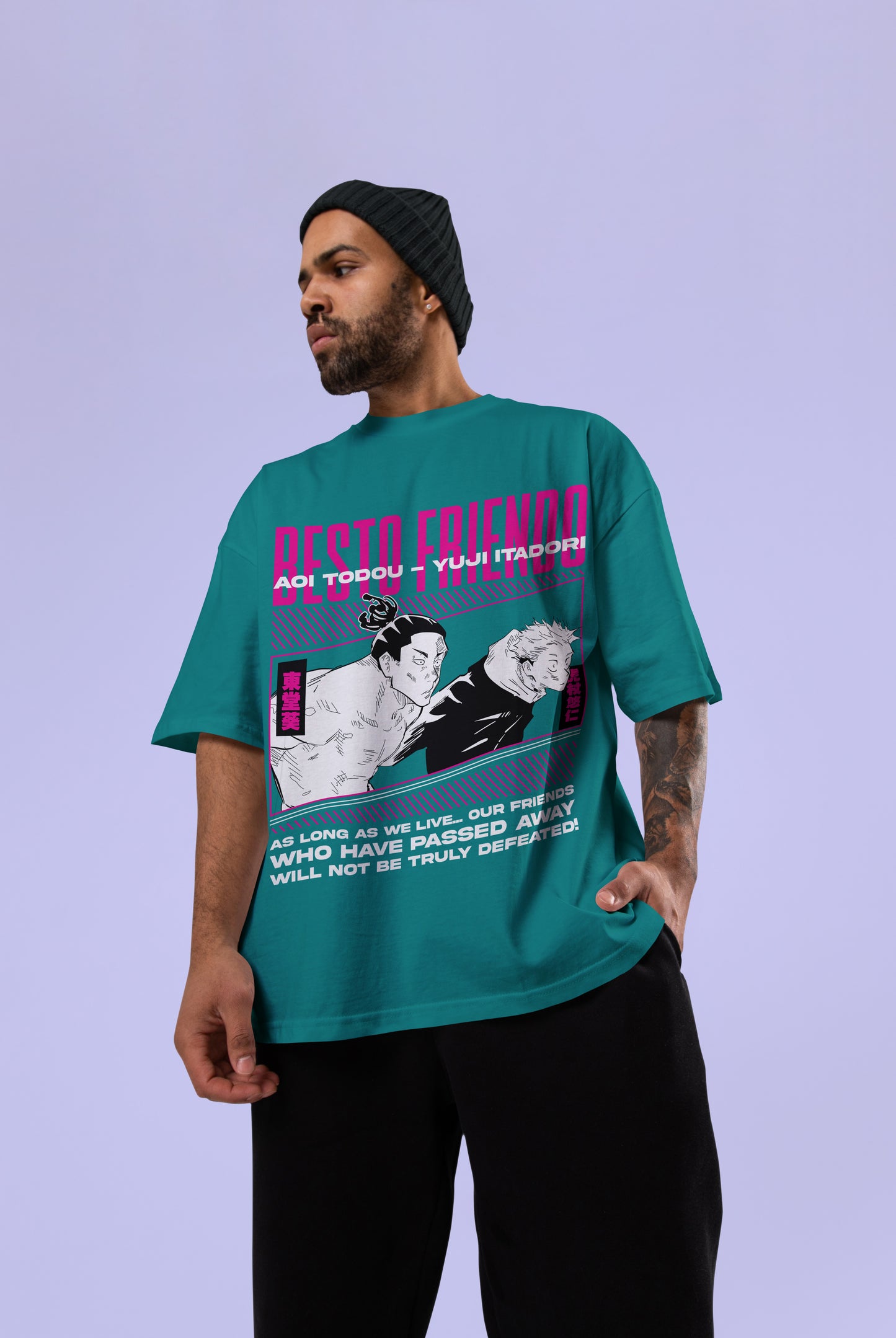 Itadori × Todo Oversized Tee | Jujutsu Kaisen Edition