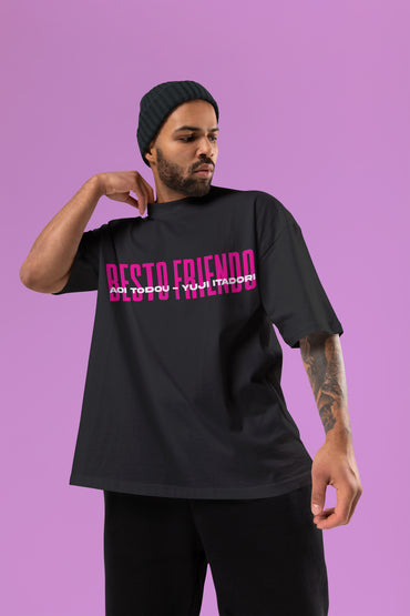 Besto Friendo - Itadori × Todo Oversized Tee | Jujutsu Kaisen Edition