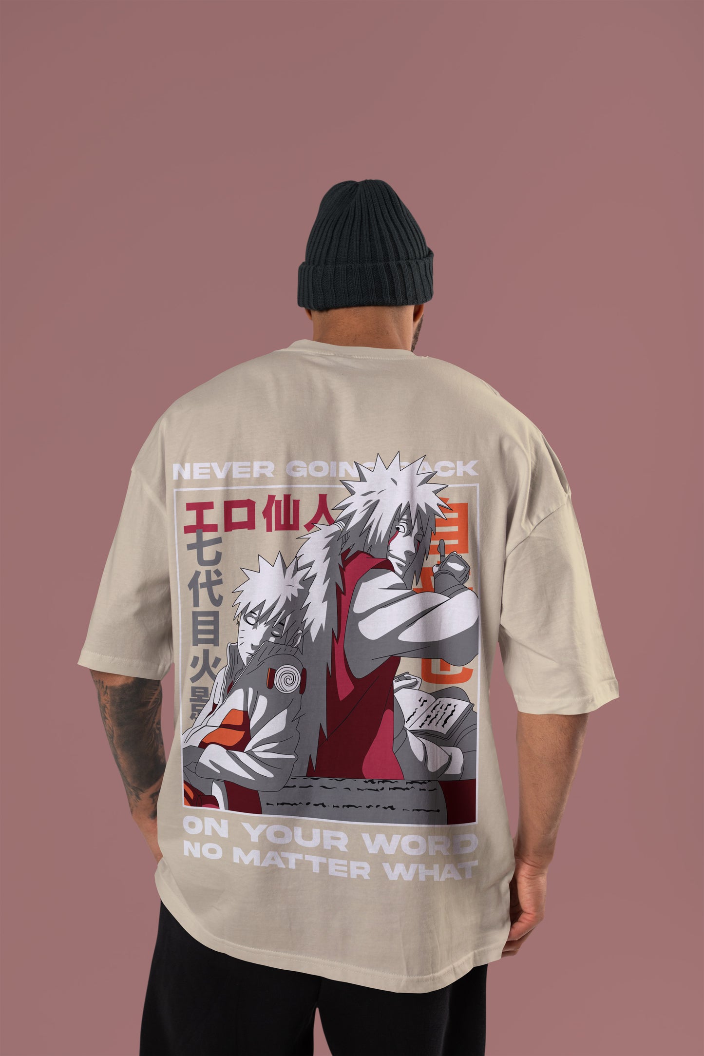 Naruto - Naruto X Jiraiya Oversized T-Shirt