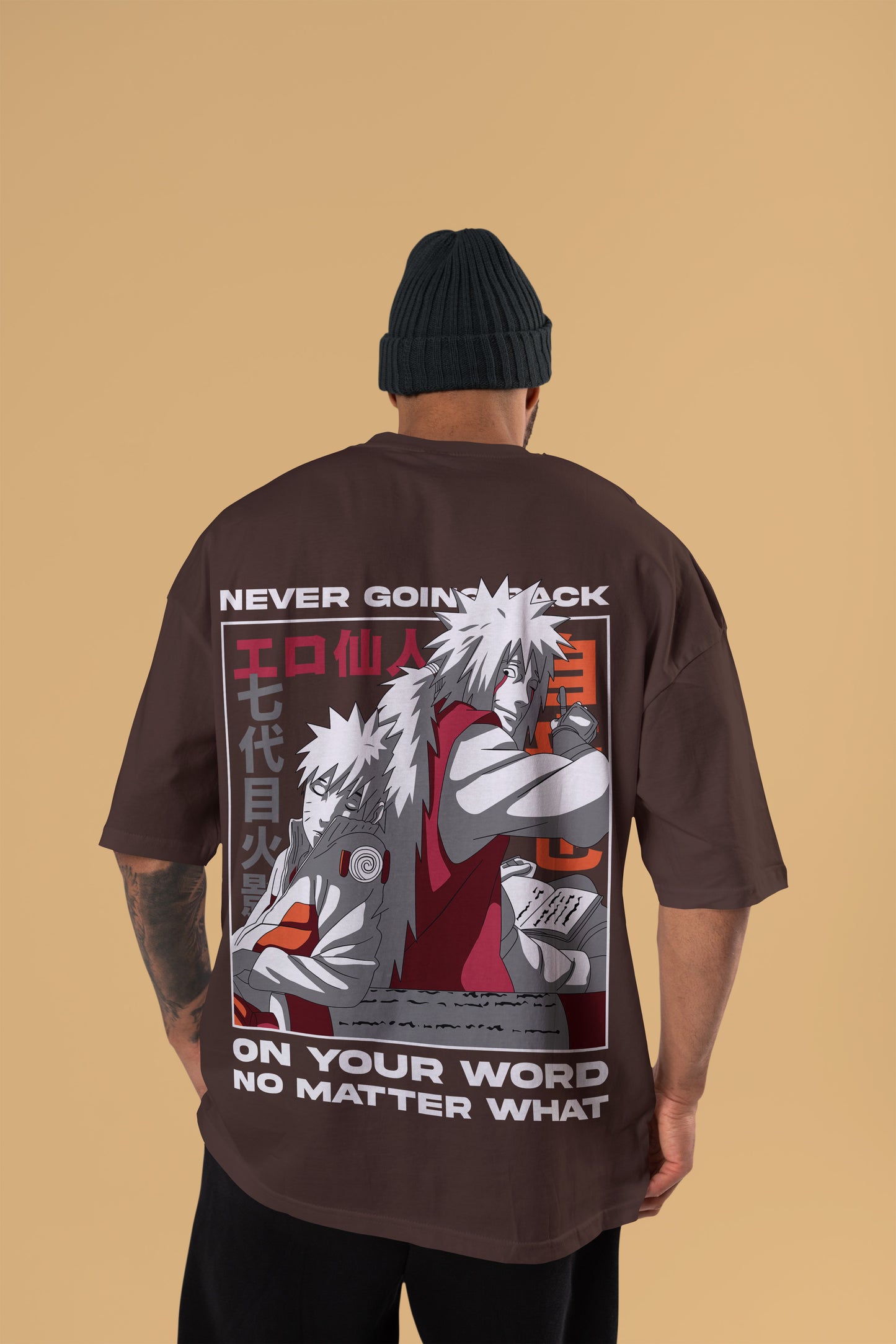 Naruto - Naruto X Jiraiya Oversized T-Shirt