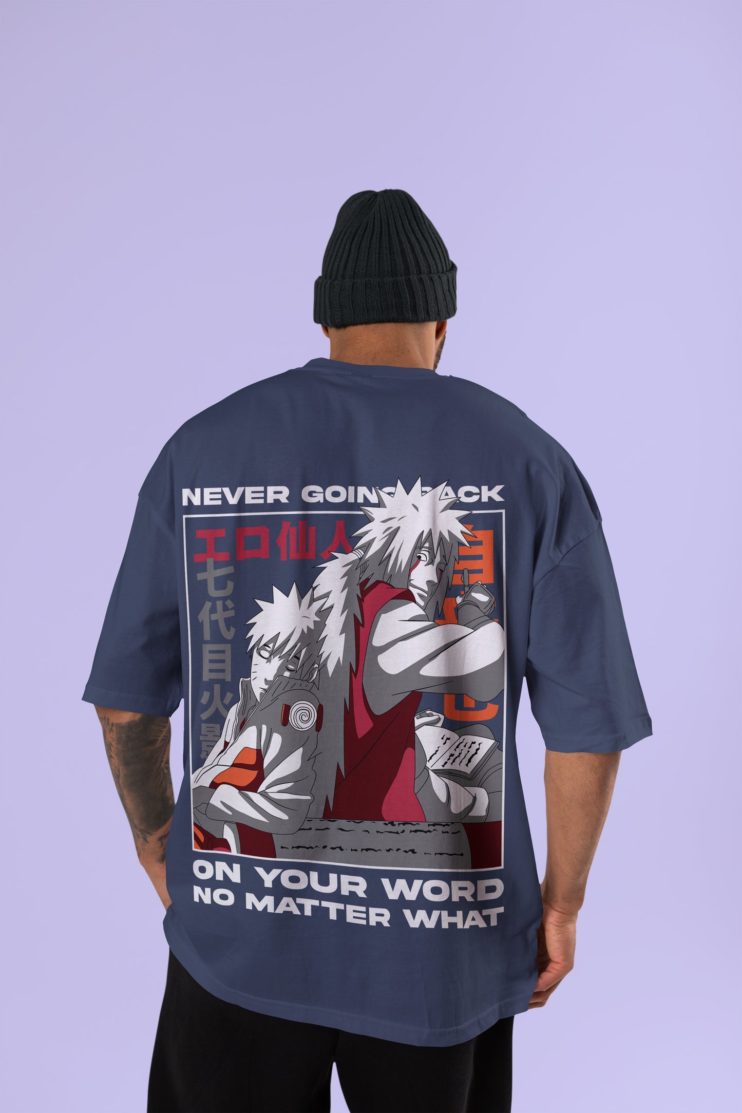 Naruto - Naruto X Jiraiya Oversized T-Shirt