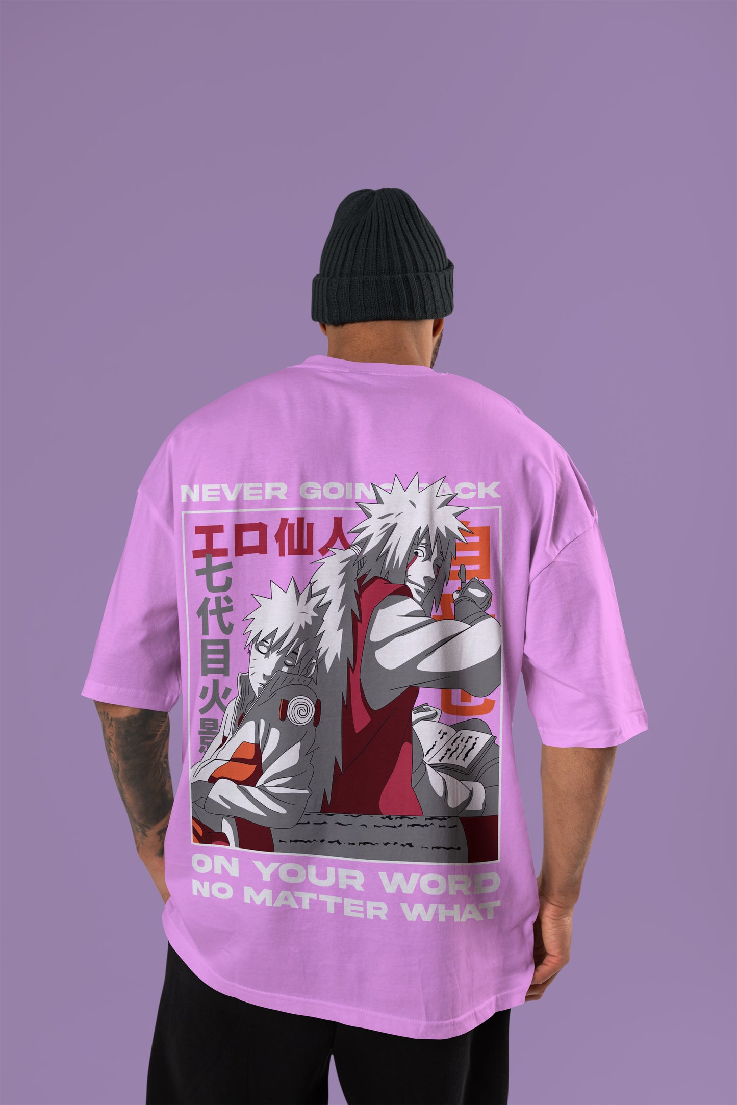 Naruto - Naruto X Jiraiya Oversized T-Shirt