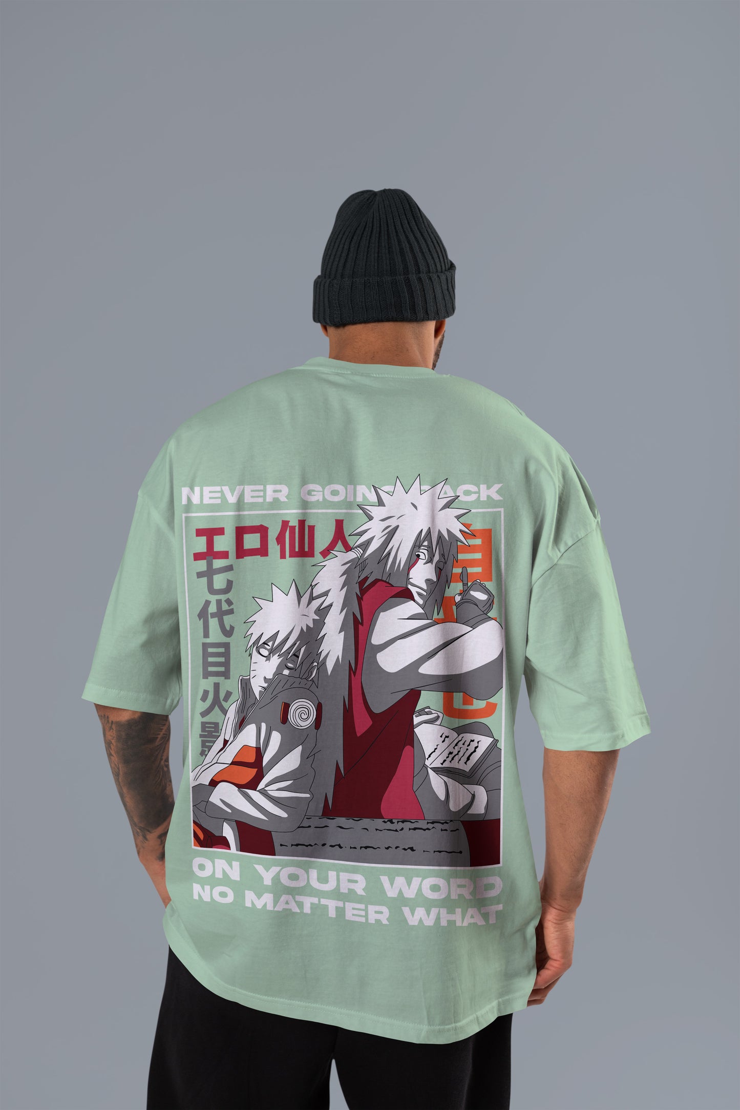 Naruto - Naruto X Jiraiya Oversized T-Shirt