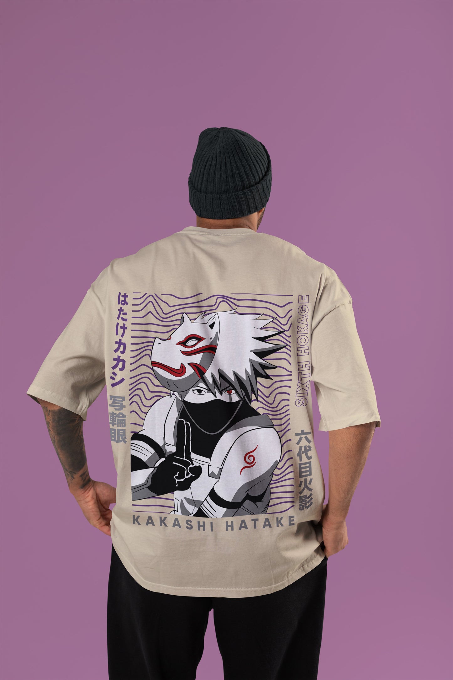 Naruto - Kakashi Oversized T-Shirt