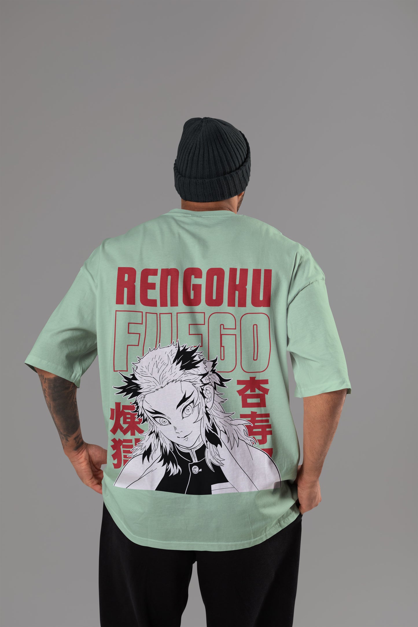 Demon Slayer - Kyojuro Rengoku Oversized T-Shirt