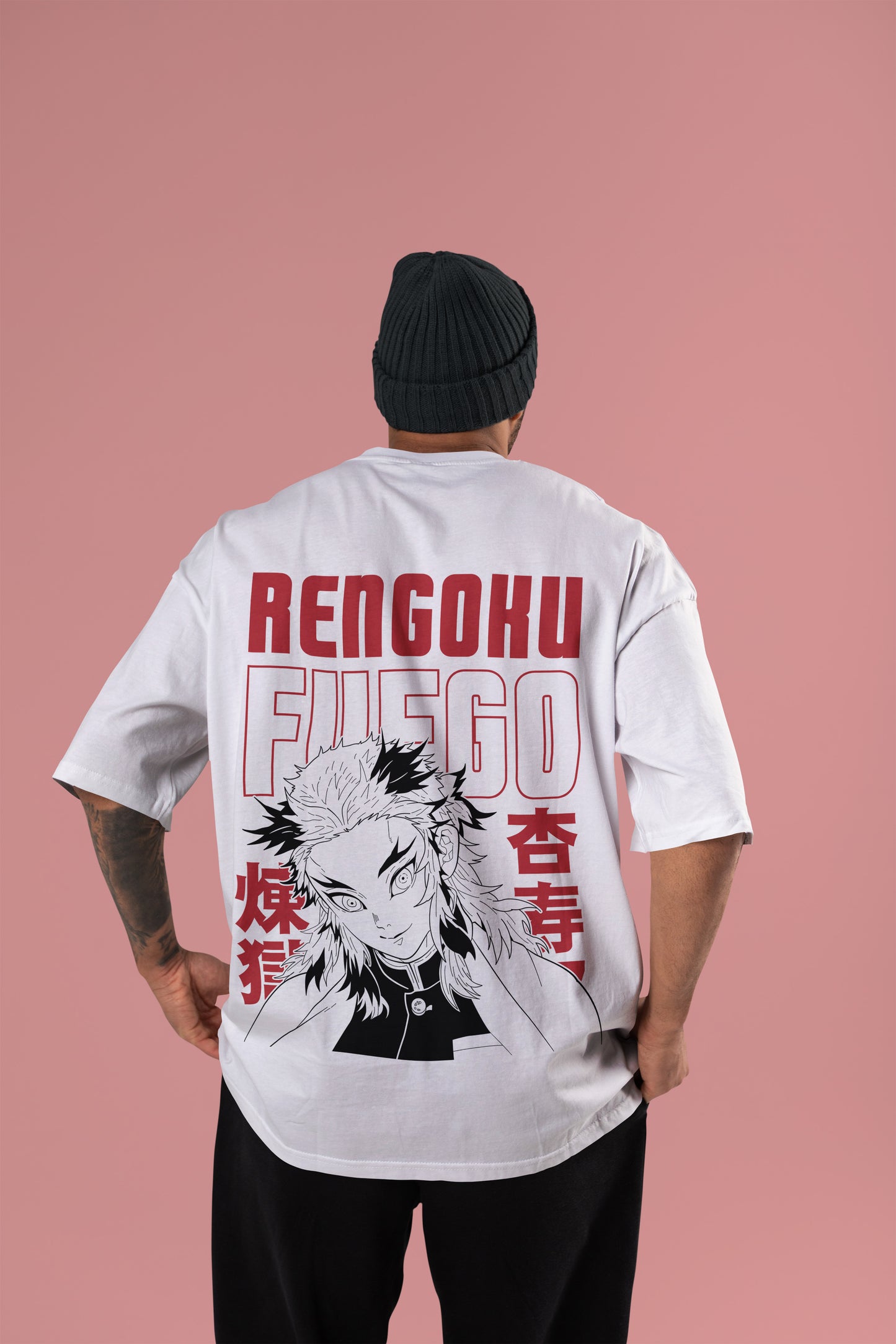Demon Slayer - Kyojuro Rengoku Oversized T-Shirt