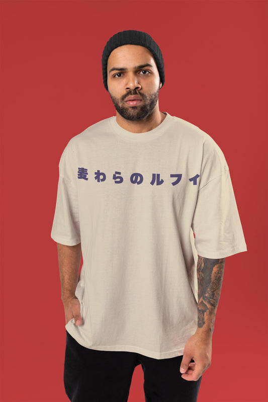 One Piece - Straw Hat Luffy Oversized T-Shirt