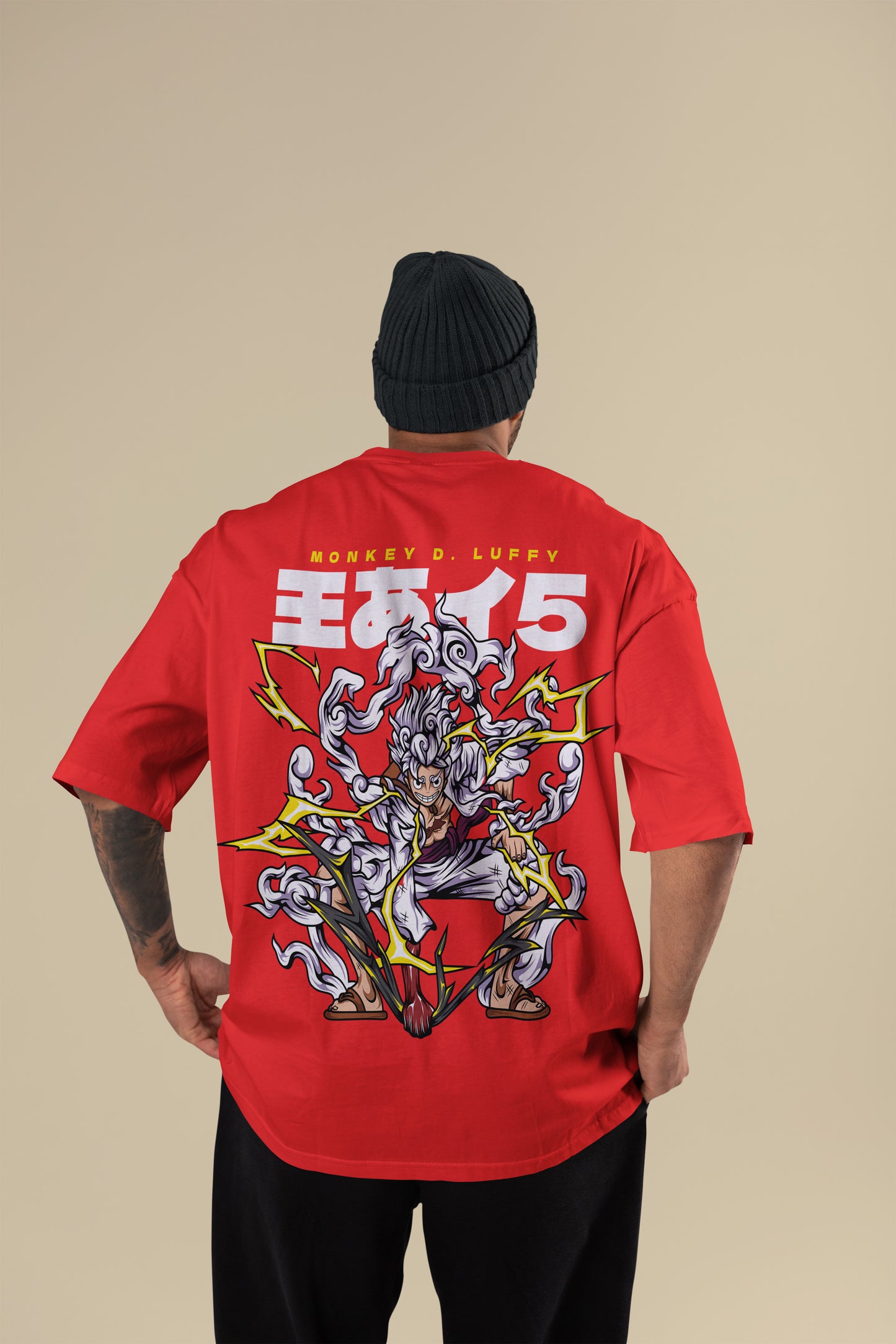 One Piece - Gear 5 Luffy Oversized T-Shirt
