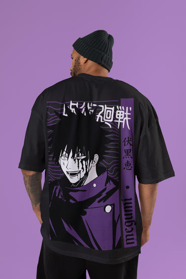 Megumi Fushiguro Oversized Tee | Jujutsu Kaisen Edition