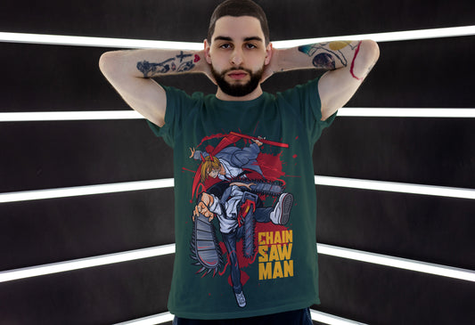 Chainsaw Man - Devil Duo - Chainsaw Mayhem Unisex Tee