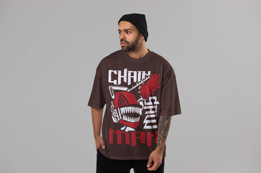 Chainsaw Man - The Chainsaw Scream Oversized Tee