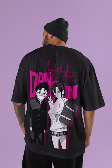Dan Da Dan Edition - Okarun X Momo Oversized T-Shirt