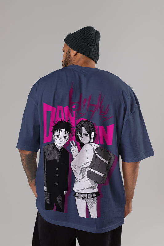Dan Da Dan Edition - Okarun X Momo Oversized T-Shirt