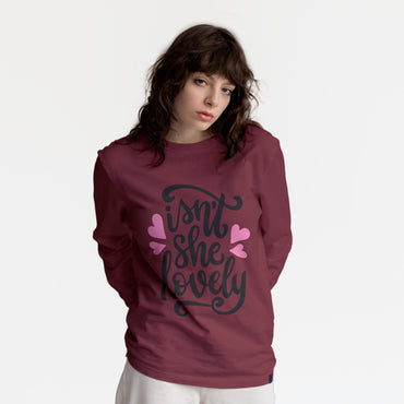 Isn’t She Lovely – Women’s Premium Sweatshirt
