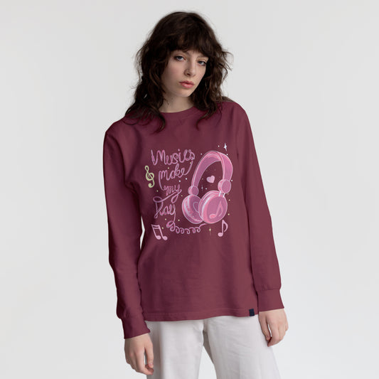 “Music Makes My Day” Sweatshirt