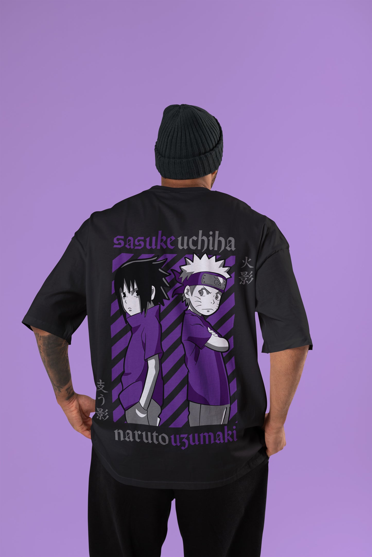 Naruto - Naruto X Sasuke Oversized T-Shirt