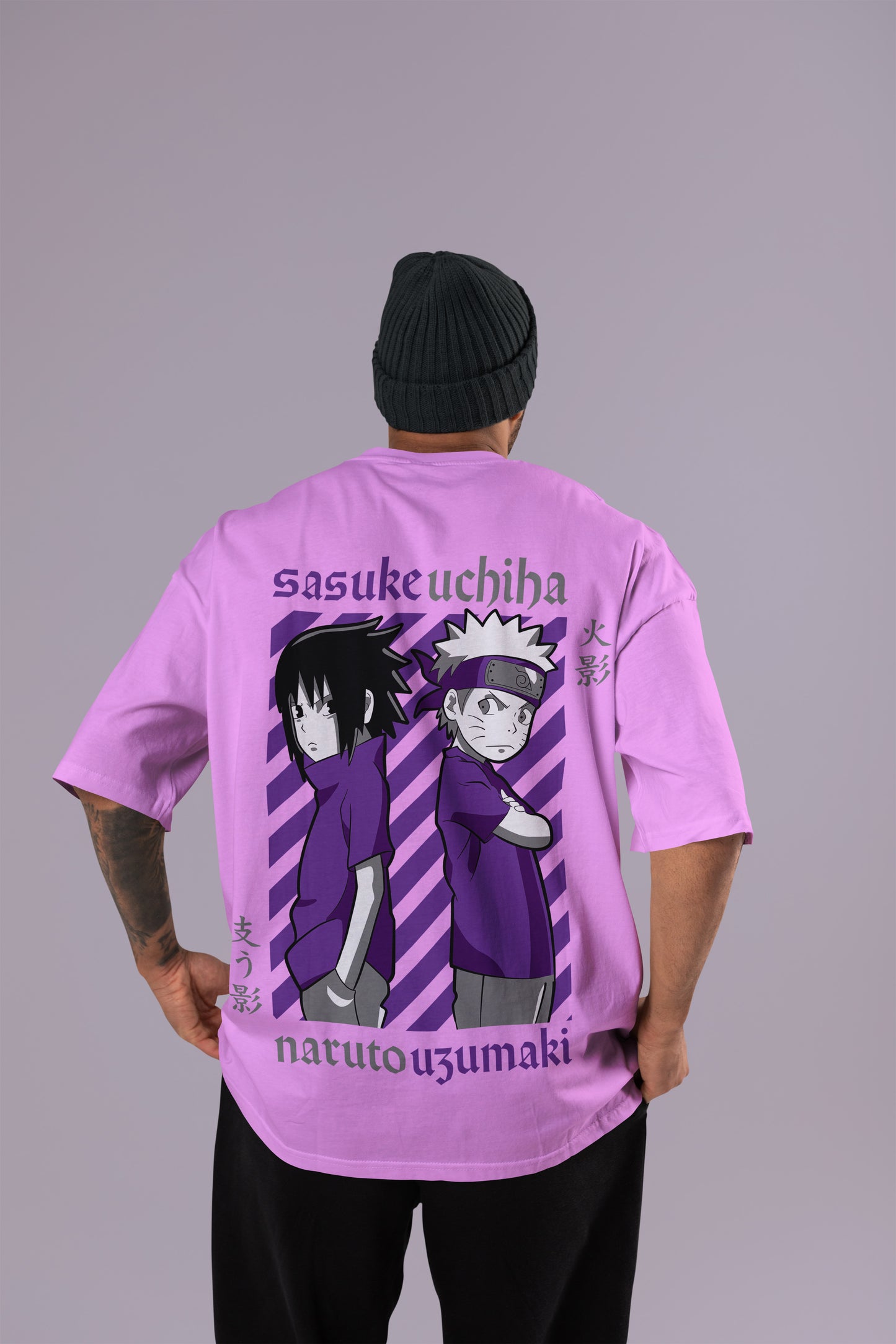 Naruto - Naruto X Sasuke Oversized T-Shirt