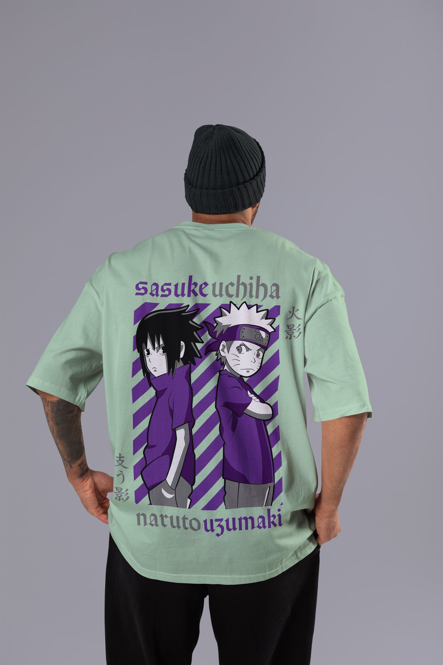 Naruto - Naruto X Sasuke Oversized T-Shirt