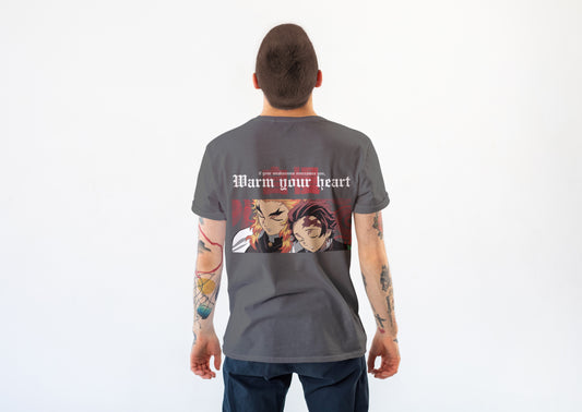 Demon Slayer - Rengoku & Tanjiro Spiritual Bond T-Shirt