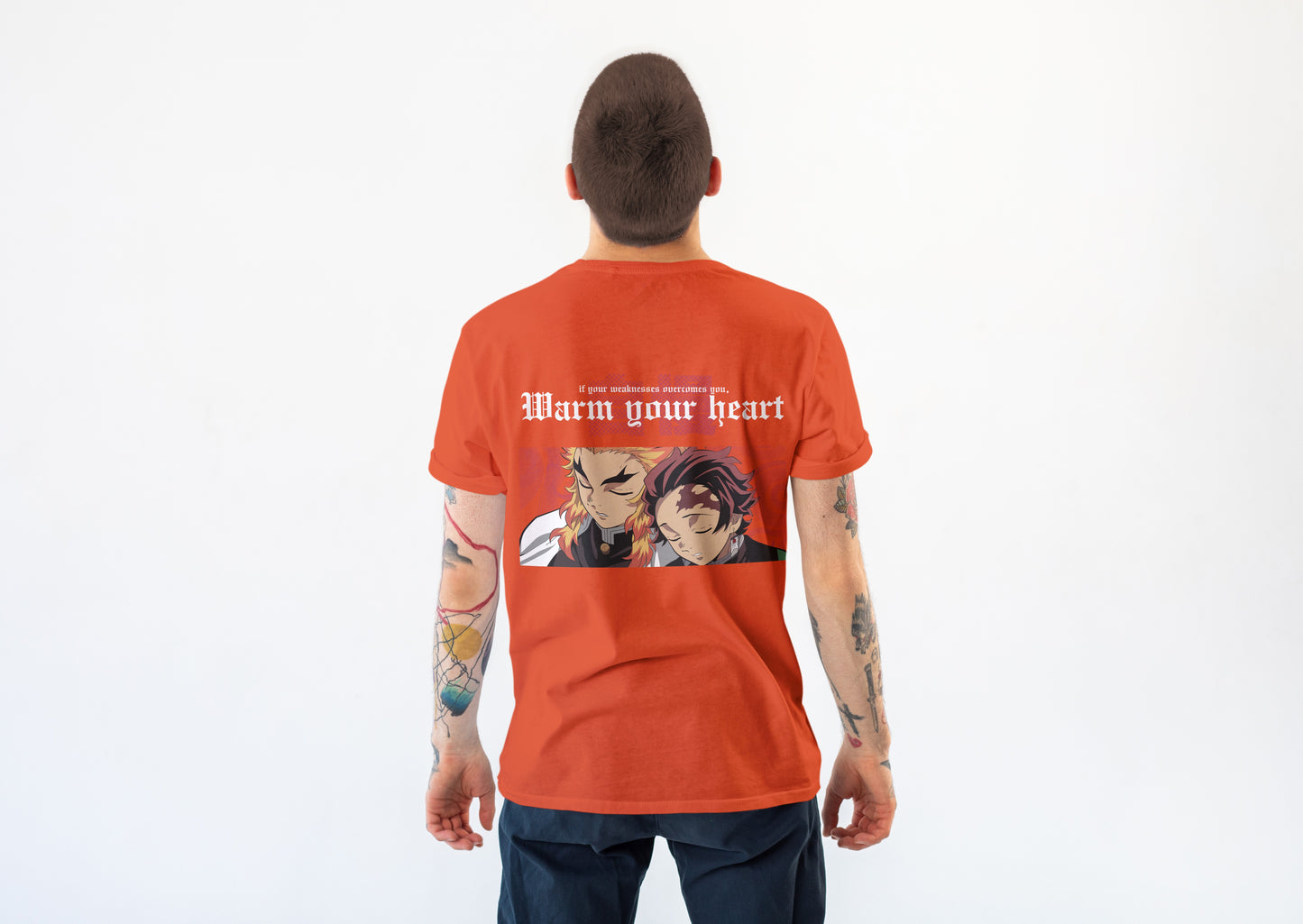 Demon Slayer - Rengoku & Tanjiro Spiritual Bond T-Shirt
