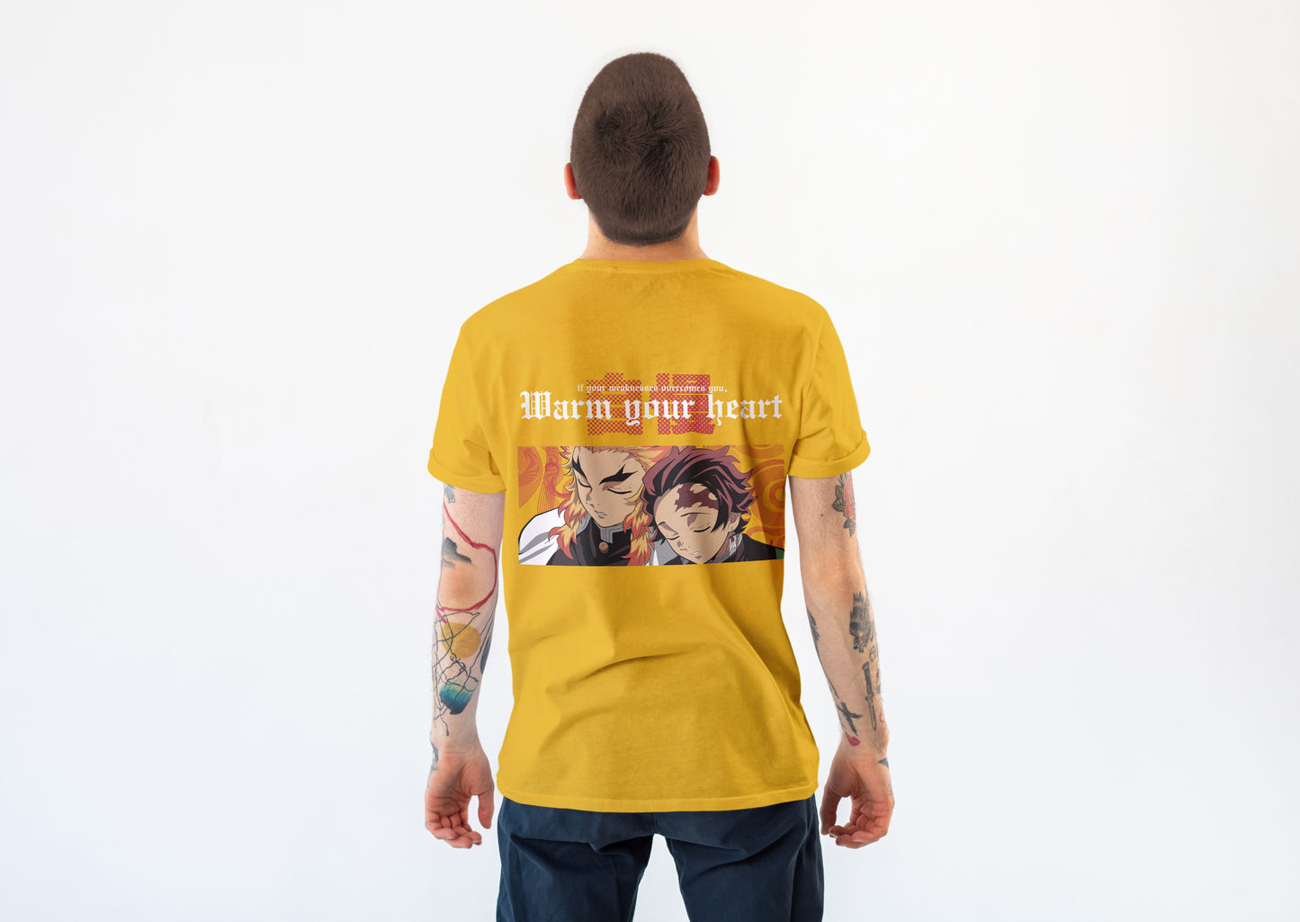 Demon Slayer - Rengoku & Tanjiro Spiritual Bond T-Shirt