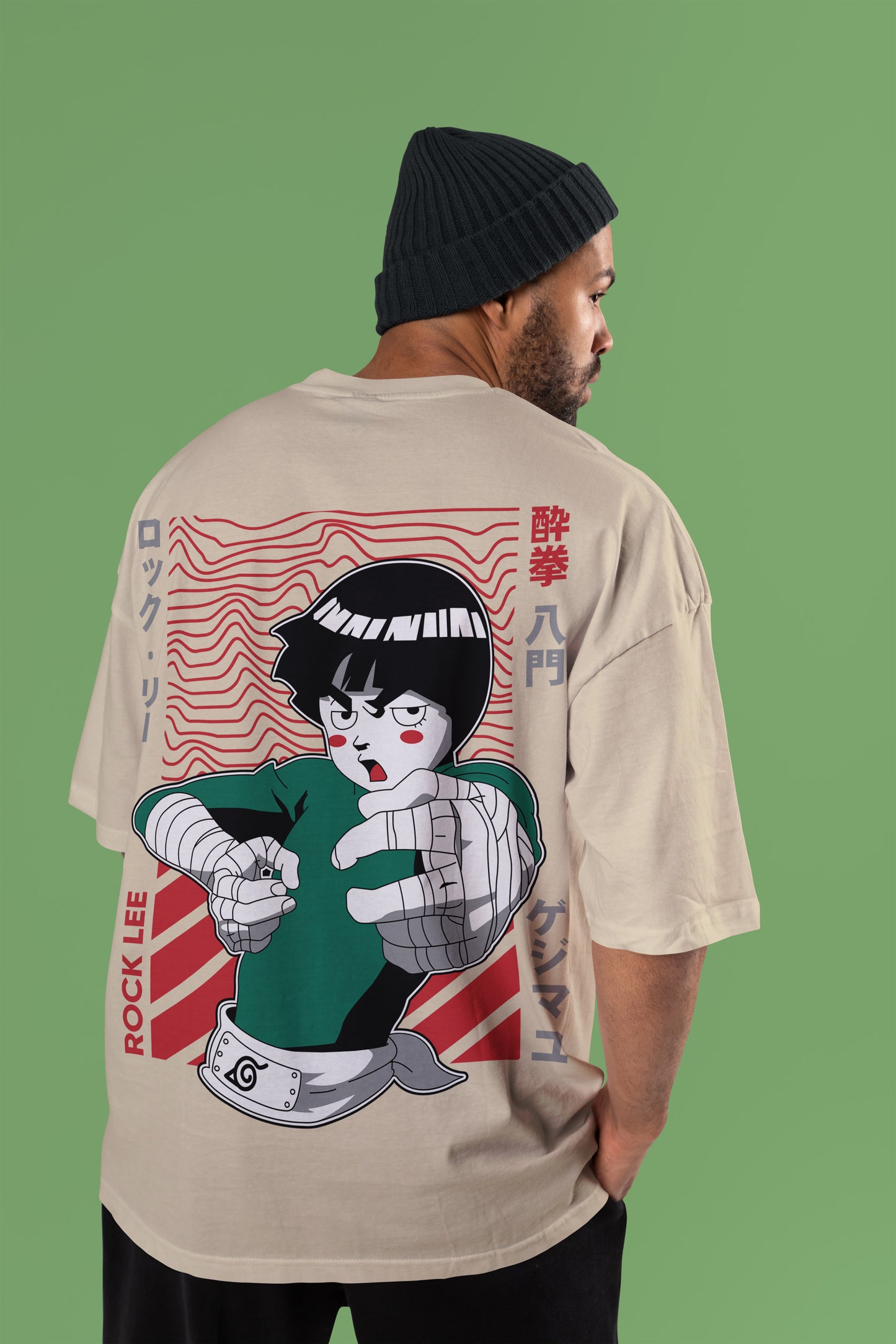 Naruto - Rock Lee Oversized T-Shirt