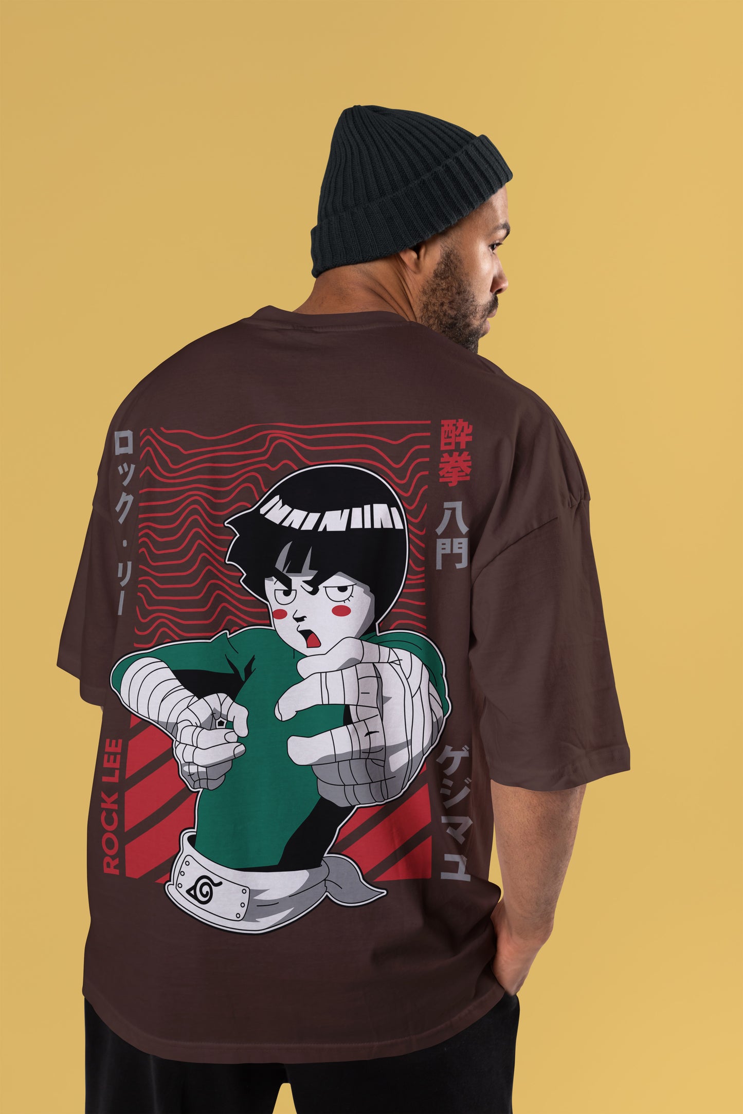 Naruto - Rock Lee Oversized T-Shirt