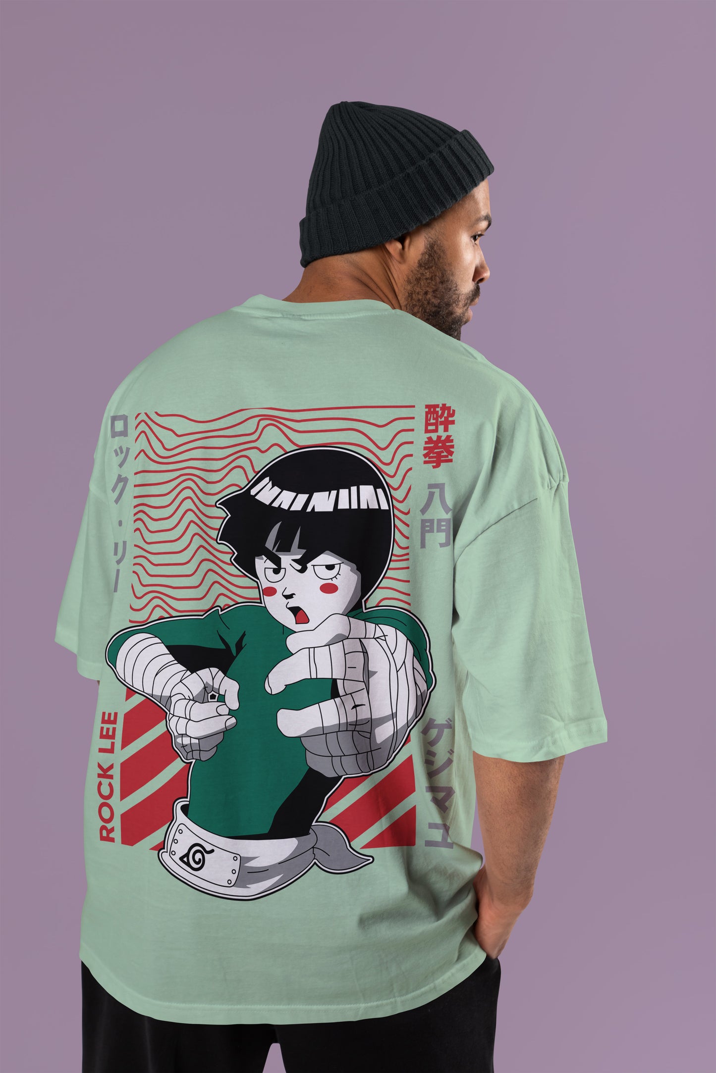 Naruto - Rock Lee Oversized T-Shirt