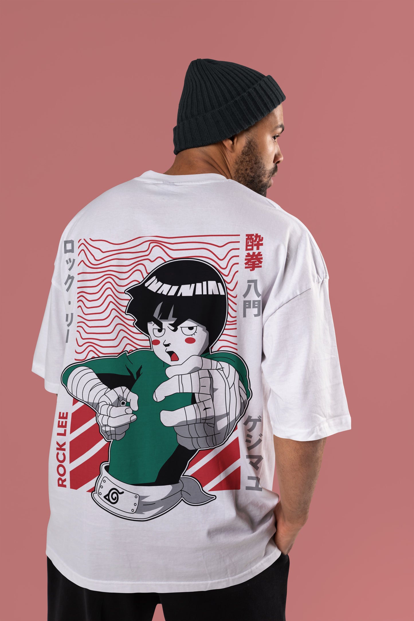 Naruto - Rock Lee Oversized T-Shirt