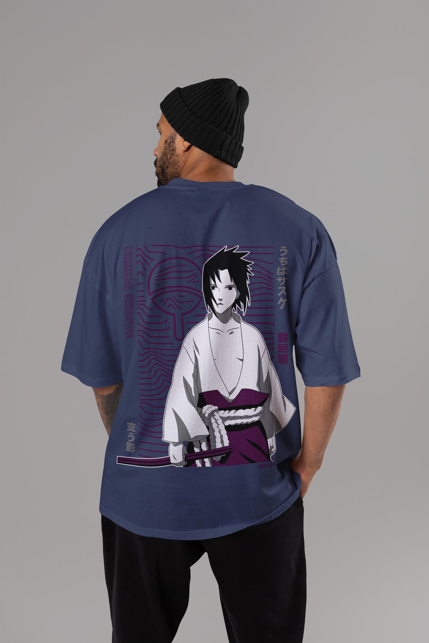 Naruto - Sasuke Curse Oversized T-Shirt